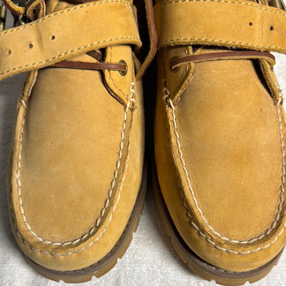 Polo by Ralph Lauren Tan Leather Boots Men's Size 9 - Picture 7 of 14